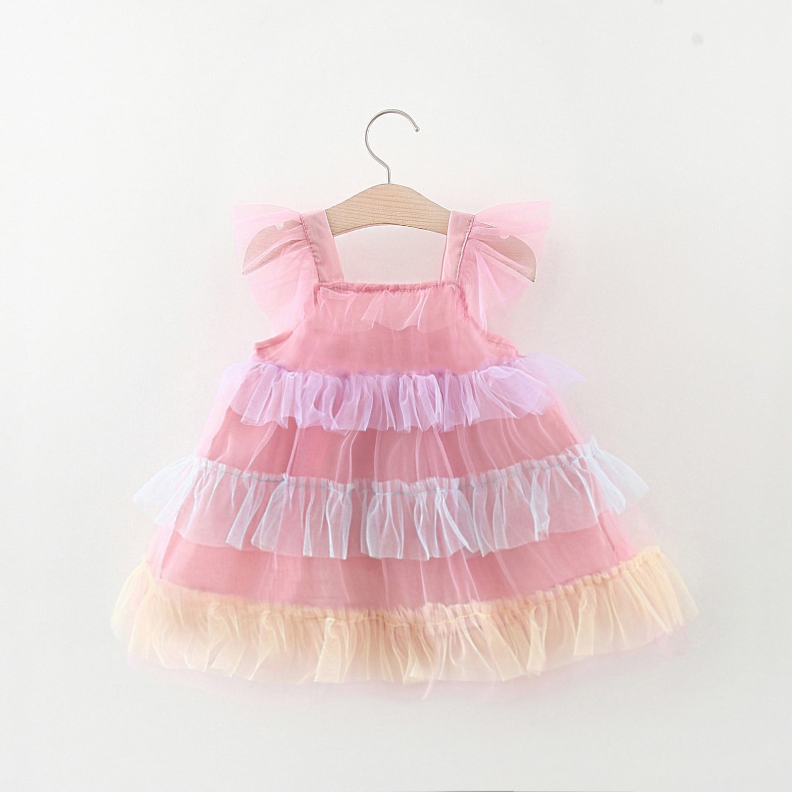 Pink Toucan Short Sleeve Dress - 1 Left Size 8-10 years main image 0