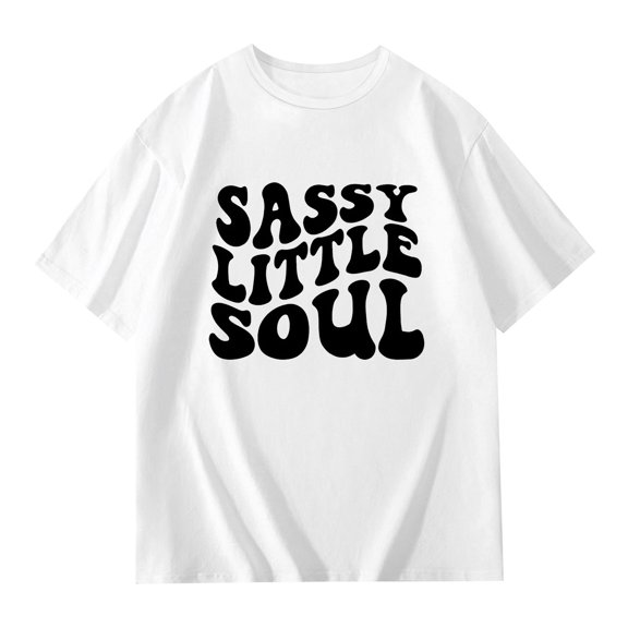 Toddler Boys Shirts Short Sleeve Kids Letter Printed Fashion Tops Tees Girls White T Shirt Girls Clothes Size 4T