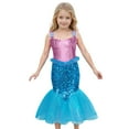 thumbnail image 1 of Toddler Girls Skirts Sleeveless A-Line Mermaid Princess Dress Summer Childrens Girl Stylish And Comfortable Performance Dresses，4 -5 Years, 1 of 3