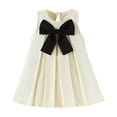 thumbnail image 1 of Toddler Girls Sleeveless Bowknot Dress - Embroidery Party Dance Gown, Elegant Birthday Outfit and Special Occasion Clothes for Kids, 1 of 6