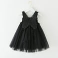 thumbnail image 1 of Toddler Girls Sleeveless Butterfly Tulle Suspenders Dress Dance Party Princess Dresses Clothes, 1 of 6