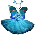 thumbnail image 1 of Toddler Girls Sleeveless Floral Dress with Carnival Outfit for Stage Show Kindergarten Play Kids Dresses for Girls 2-3 Years, 1 of 5