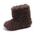 thumbnail image 1 of Toddler Girls' Soft and Cozy Winter Booties: Fuzzy Lined, Non-, for Cold Days, 1 of 4