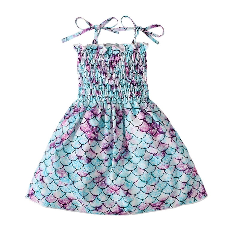 knee length dresses for ladies Cute Sunflower Sun Dresses Wholesale main image 1