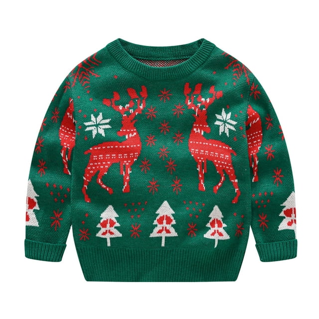 Toddler Boy Girl Sweatshirt Ugly Christmas Sweater Brunei