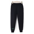 thumbnail image 1 of Toddler Girls Sweatpants Black Pants Boys Drawstring Pants With Pockets Boys Solid Pants Youth Athletic Pants 7-8 Years, 1 of 9