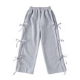 thumbnail image 1 of Toddler Girls Sweatpants Grey Pants Kids Drawstring Jogger Sweatpants With Pockets Boys Solid Pants Boys Sweatpants 8-9 Years, 1 of 9