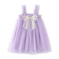 thumbnail image 1 of Toddler Girls Sweet Cami Dress Sleeveless Floral Embroidery A-line Tulle Tutu Mesh Princess Dress for 1-5 Years Baby Clothes Tutu for Girls, 1 of 6