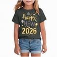 thumbnail image 1 of Toddler Girls T Shirts Short Sleeve Shirt for Girls 0-24 Months 2t 3t 4t 5t 6t 7t Soft Cotton Tees Kids T shirts Clothes Summer Tops T-Shirt Gibobby,3-4 Years,Grey, 1 of 4
