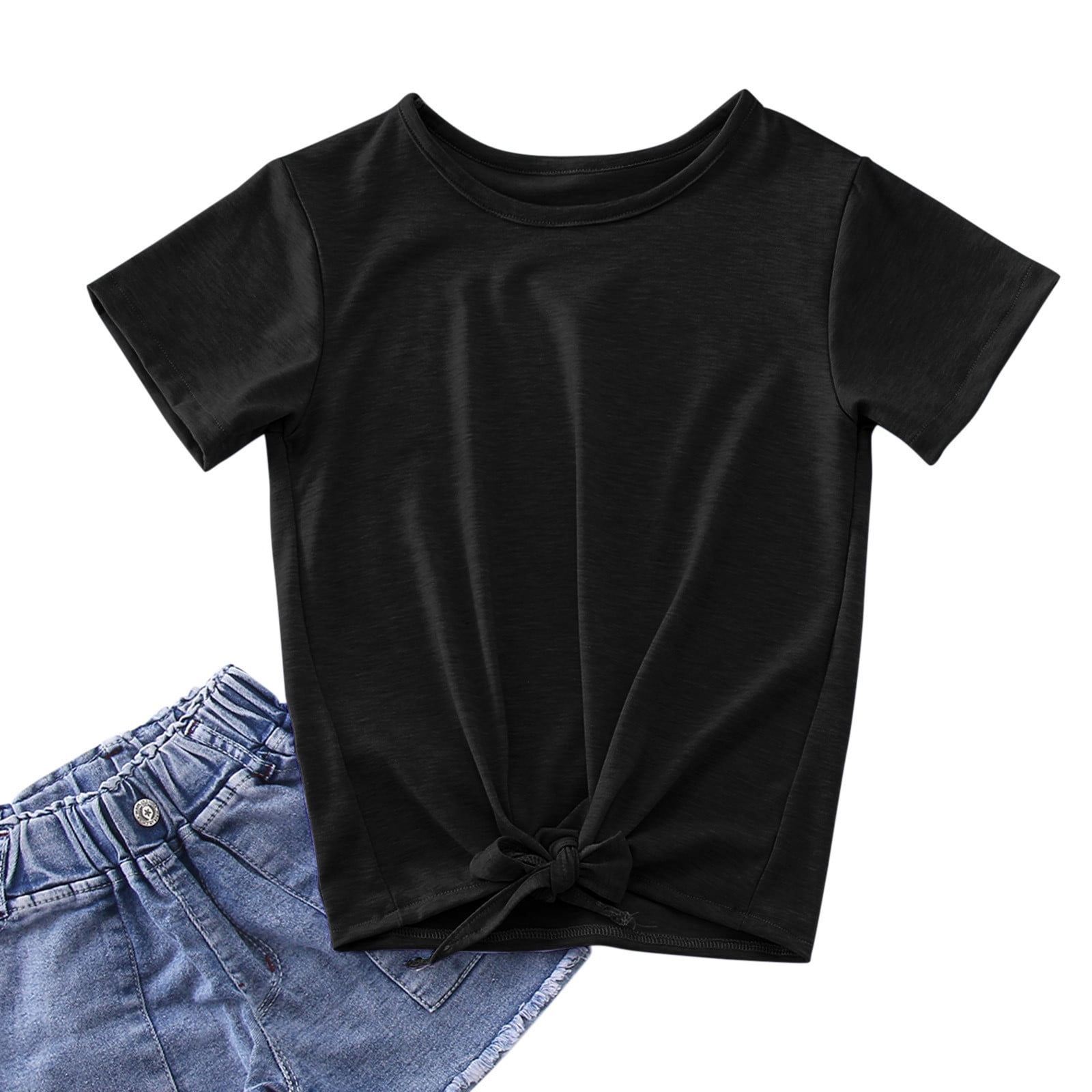 black shirts for girls