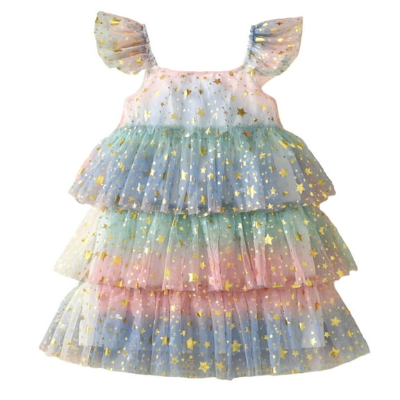 Toddler Girls Toddler Clothing Toddler Girls Toddler Clothing Easter Dresses Sundress Princess Dress Trendy Spring Summmer Outfit Fashion Cothes #Pink 5-6 Years