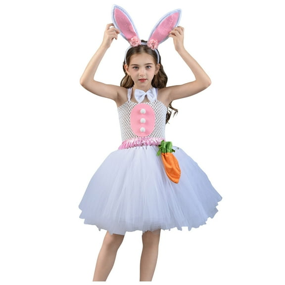 Toddler Girls Tulle Dress Ruffle Sleeveless Summer Baby Girl Fashion Tutu Dresses 2-6Y Easter Dresses for Toddler Girls Flower Girl Dress