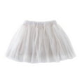 thumbnail image 1 of Toddler Girls Tulle Tutu Skirt With Plaid Striped Print Casual Cute Party, 1 of 3