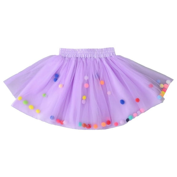 Toddler Girls Tutu Skirt Petticoat Short Skirt Tutu Dresses Carnival Skirt Size 3-4T