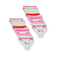 thumbnail image 1 of Chili Peppers Girls Underwear, Cotton Kids Bikini Underwear, 20-Pack, 1 of 1