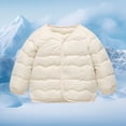 thumbnail image 1 of Toddler Girls Winter Coats Girls Puffer Jacket Full-Zip Long Sleeve Lightweight Windproof Down Jacket Winter Jacket for Girls 18-24 Months, 1 of 7