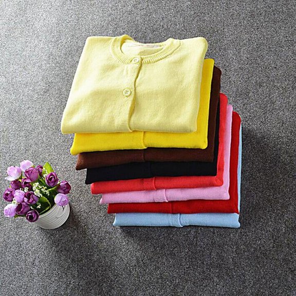 Toddler Girls Winter Warm Cardigan Sweater