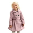 thumbnail image 1 of Toddler Girls Winter Windproof Coat Jacket Kids Warm Outerwear Jacket, 1 of 7