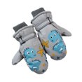 thumbnail image 1 of Toddler Winter Mittens Waterproof Boy Ski Gloves Warm Fleece Snow Mitten for Baby Boy Girl Cold Weather, 1 of 4