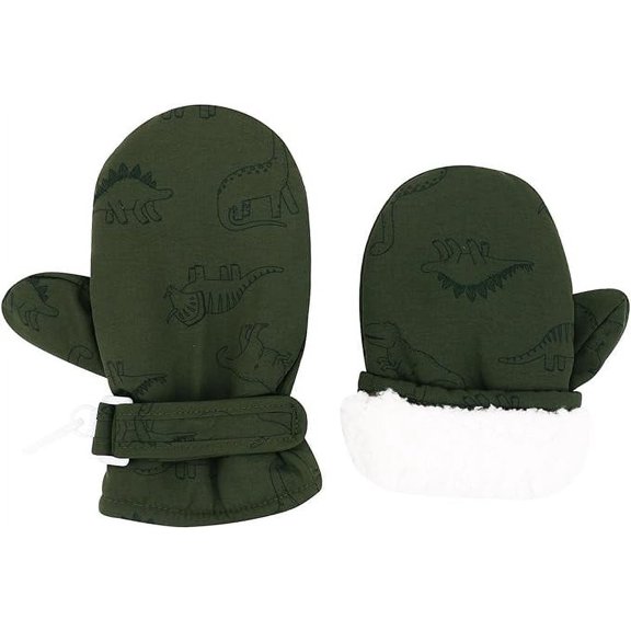 Toddler Gloves Kids Mittens Winter Warm Lined Fleece Gloves Waterproof Snow Baby Mitten for Boys Girls