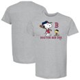thumbnail image 1 of Toddler  Heather Gray Boston Red Sox Peanuts Snoopy T-Shirt, 1 of 3