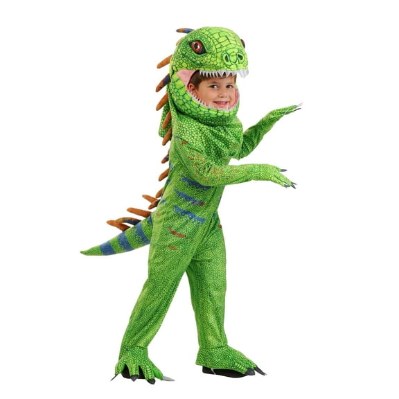 Toddler Green Iguana Costume