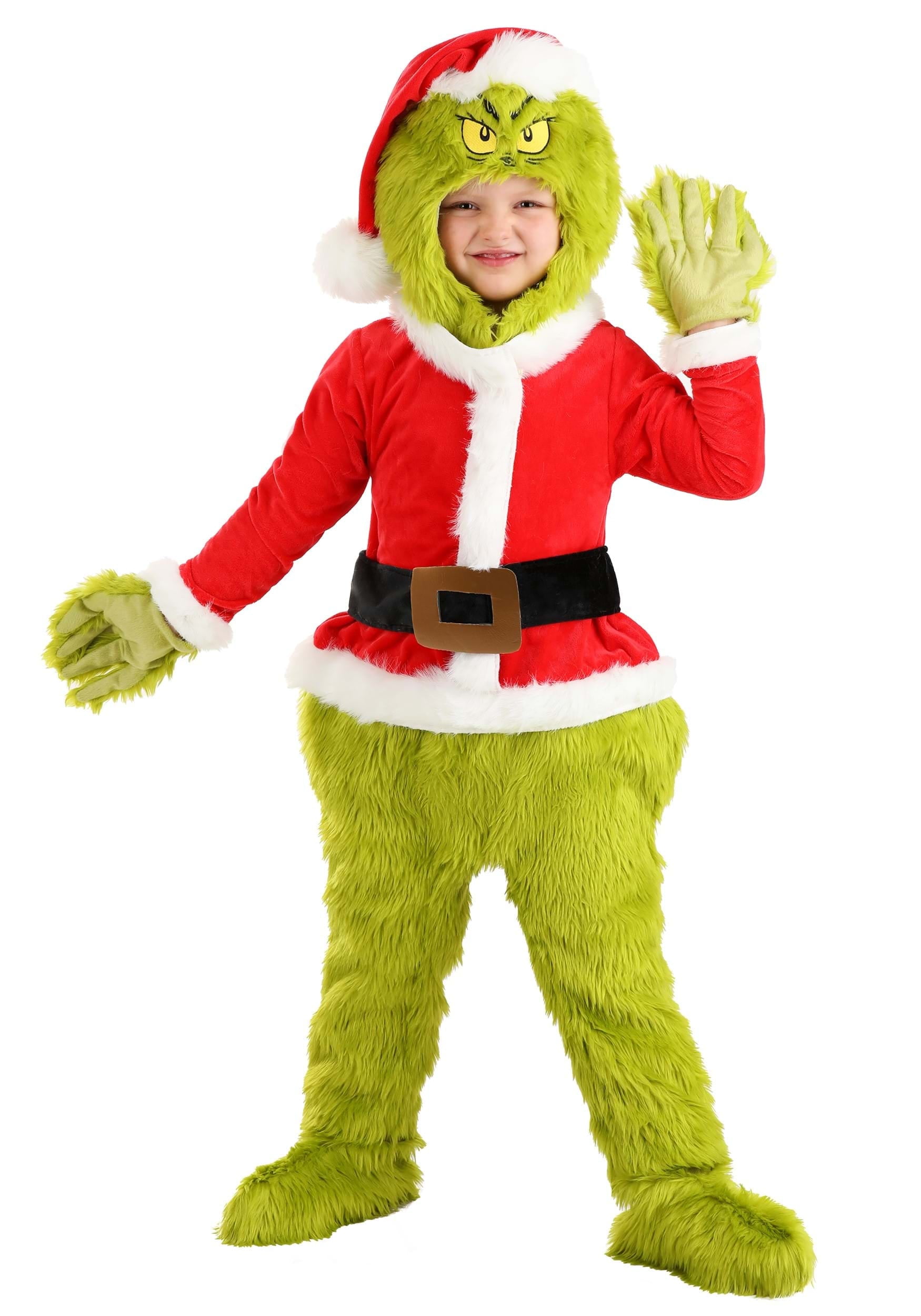 Toddler Grinch Santa Claus Costume