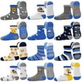 thumbnail image 1 of Toddler Grip Socks 12 Pairs Non Slip Baby Socks Cute Crew Anti Skid Socks for 0-7 Years Baby Boys Kids (03 Giraffe,3-5T), 1 of 5