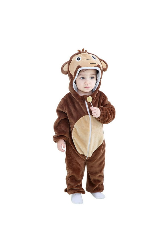Toddler Halloween Adorable Cartoon for Toddler Jumpsuits Autumn Winter Clothes Toddler Boys Christmas Outfit