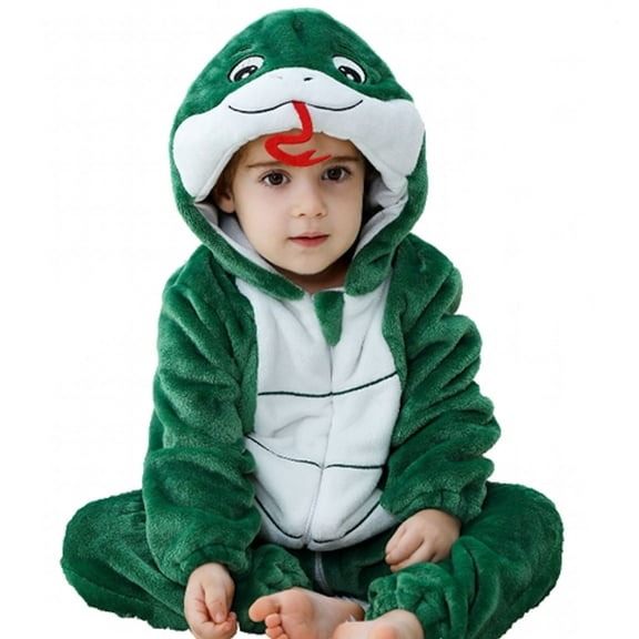 Toddler Halloween Animal Halloween Hooded Romper Jumpsuit Autumn Winter Clothes Toddler Girls Christmas Outfit