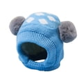 thumbnail image 1 of Toddler Hat Baby Winter Knitted Hat With Pompom & Full Face - Thick Soft Yarn Cap,Warm Thermal for Cold Weather,Stylish Headwear for Outdoor Activities,Size:One Size, 1 of 3