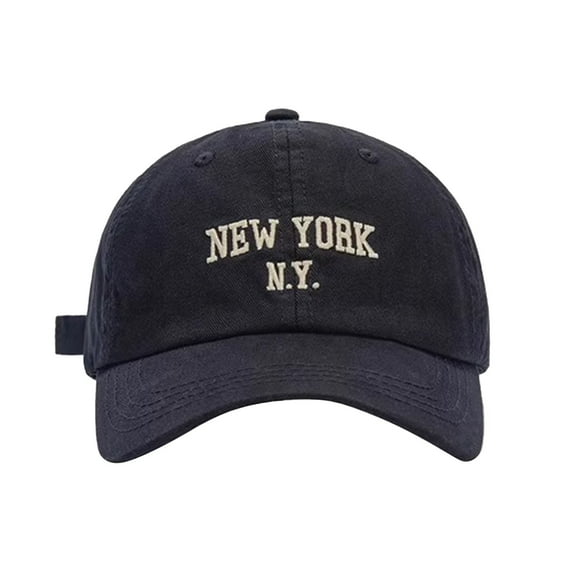 Toddler Hat Cute Letter New York Embroidery Baseball Hat Boys Adjustable Beach Toddler Caps Boys Age 2-8 Years Kids Clothes