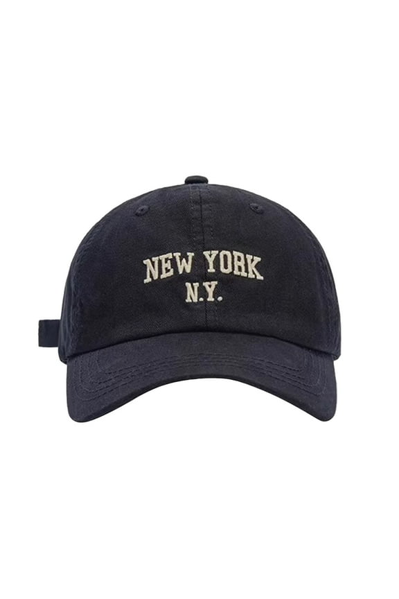 Toddler Hat Cute Letter New York Embroidery Baseball Hat Boys Adjustable Beach Toddler Caps Boys Age 2-8 Years Kids Clothes
