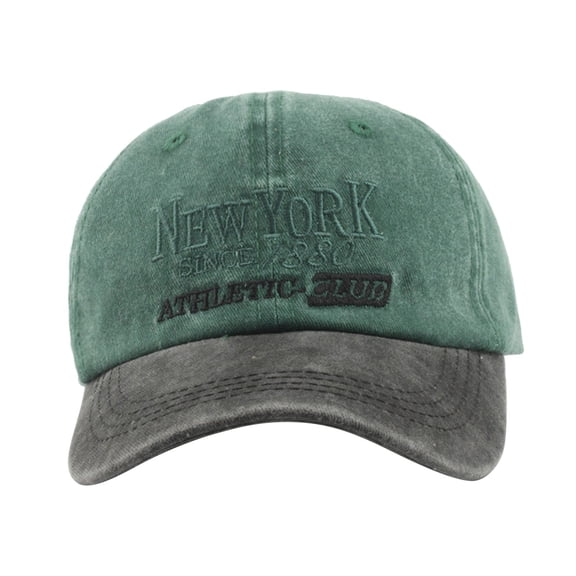 Toddler Hat,Trendy Kids Hats for Outdoor Sports And Daily Adventures Adjustable Sun Cap With NYC Letter Print Ideal for Ages 2 8 Years,Kids Hats,Green,2-8 Years