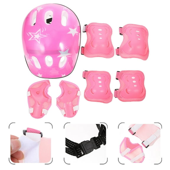 Toddler Helmet Kids Knee Pads for 3-8 Years Toddler Youth Bike Skateboard Helmet Knee Elbow Wrist Pads for Roller Bike Skateboard and Other Extreme Sports Activities