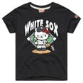 thumbnail image 1 of Toddler Homage  Charcoal Chicago White Sox Hello Kitty x MLB Tri-Blend T-Shirt, 1 of 1