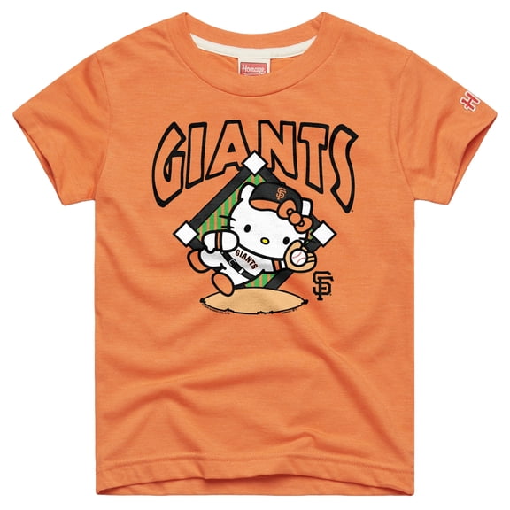 Toddler Homage  Orange San Francisco Giants Hello Kitty x MLB Tri-Blend T-Shirt