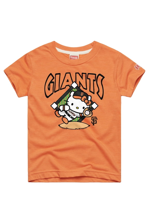 Toddler Homage  Orange San Francisco Giants Hello Kitty x MLB Tri-Blend T-Shirt
