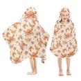 thumbnail image 1 of Toddler Hooded Beach Towel 24x50 Kids Bath Towels Soft Quick Dry for Swim Pool Boys Girls Cute Happy Crabs, 1 of 7