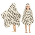 thumbnail image 1 of Toddler Hooded Beach Towel 24x50 Kids Bath Towels Soft Quick Dry for Swim Pool Boys Girls Moon Light Block, 1 of 7