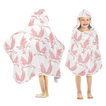 Toddler Hooded Beach Towel 24x50 Kids Bath Towels Soft Quick Dry for Swim Pool Boys Girls Pegasus Unicorn Fly