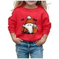 thumbnail image 1 of Toddler Hoodie Sweatshirt Halloween Fall Clothes Oversized Hooded Sweatshirt for Boys Long Sleeve Crewneck Outerwear Hoodie Preppy Clothes Kids 9-10, 1 of 4
