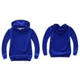 thumbnail image 1 of Toddler Hoodies Boys Kids Blue Hoodie Casual Long Sleeve Hoodies Warm Fall Winter Clothes Girls 2-3 Years Clothes, 1 of 4