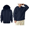 thumbnail image 1 of Toddler Hoodies Kids Full Zip Hoodie Long Sleeve Soft Sweatshirts Top Warm Fall Winter Clothes 12-18 Months Girls Clothes, 1 of 6