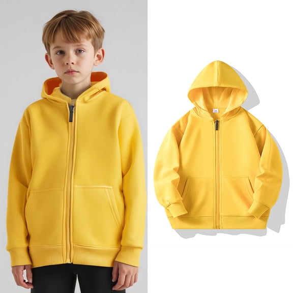 Toddler Hoodies Kids Full Zip Hoodies Lightweight Long Sleeve Hoodies Fall Winter Clothes 2-3 Years Girl Clothes