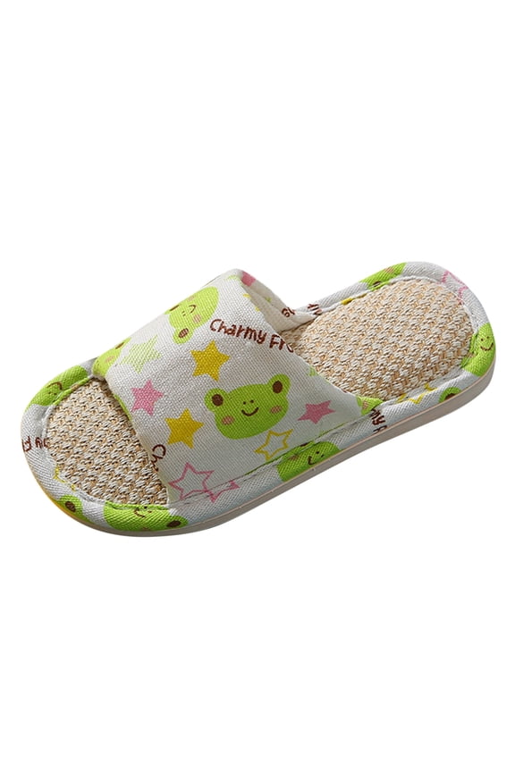 Toddler House Slippers For Boys Open Toe Cotton Comfort On Indoor Home Slippers For Girls And Boys Girl Slippers Size 2 Hot Slippers Girls