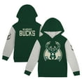 thumbnail image 1 of Toddler  Hunter Green Milwaukee Bucks Fair Catch-Fleece Pullover Hoodie, 1 of 3