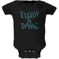 thumbnail image 1 of Toddler In Training Funny Soft Baby One Piece Black 0-3 M, 1 of 1