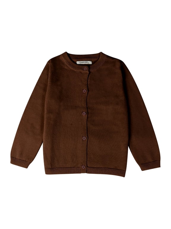 Toddler Infant Baby Boys Girls Cardigan Sweaters, Knit Solid Color Button Up Long Sleeve Open Front Outwear Tops, Soft Spring Autumn Fall Winter Warm Coat, Everyday Layering Knitwear B