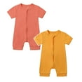 thumbnail image 1 of Toddler Infant Bodysuit Romper Pajamas Jumpsuit Breathable Short Sleeve Bodysuits Baby Clothing 18M Cute boy and girl baby clothes, 1 of 4